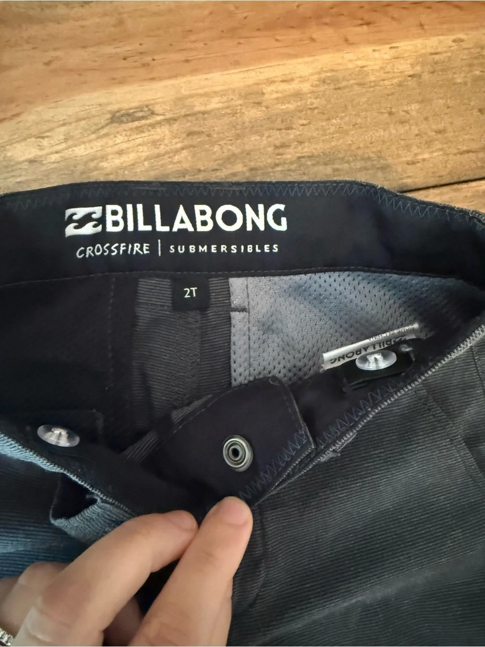 Toddler Billabong Crossfire Submersible Board Shorts, 2T, Quick Dry Shorts